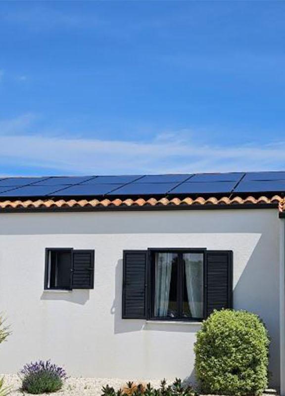OÏKA - Panneaux solaires sur maison