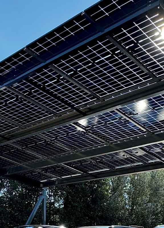 OIKA ombrière solaire