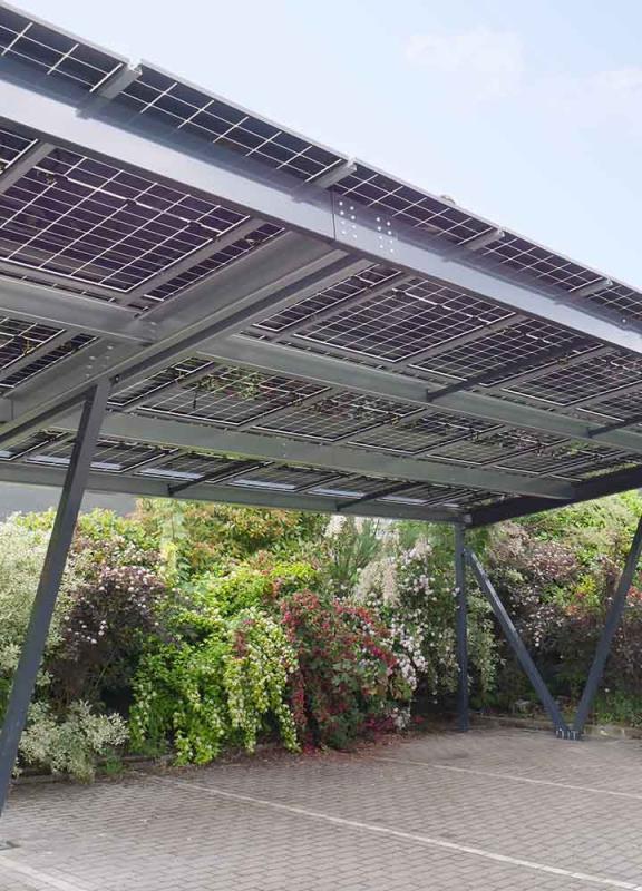 OIKA - Ombrière solaire 15 places