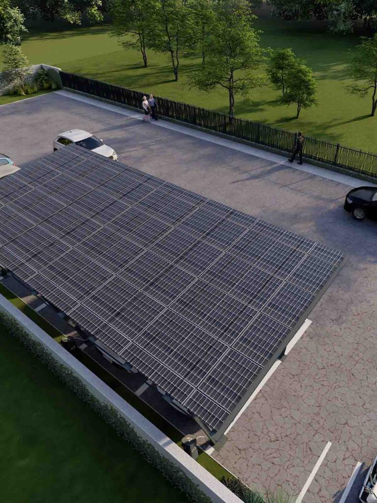 OIKA - Ombrière solaire