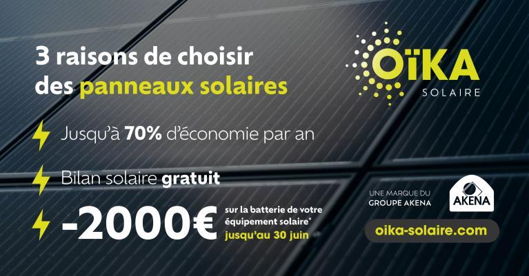 OÏKA - Offre batterie solaire
