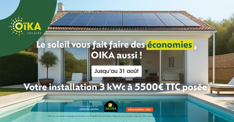 OIKA - Promo juillet 2025